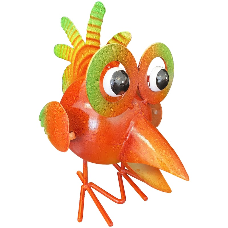 8.25" Iron Baby Jungle Birds