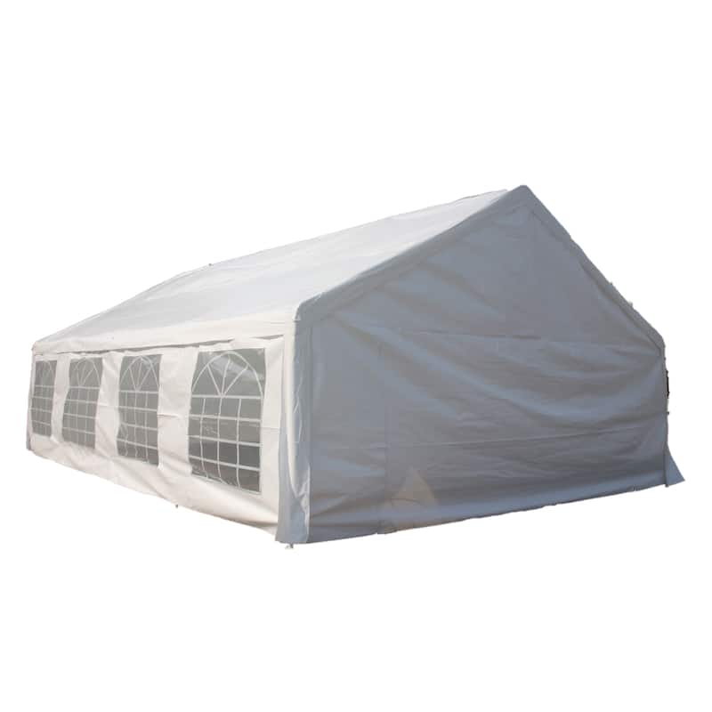 ALEKO Outdoor 20x30 feet Sun Canopy Gazebo with Windows