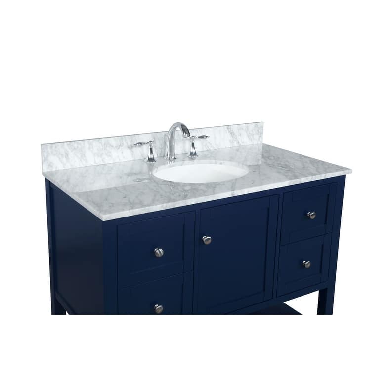 Modern 42" Single Bathroom Vanity Sink