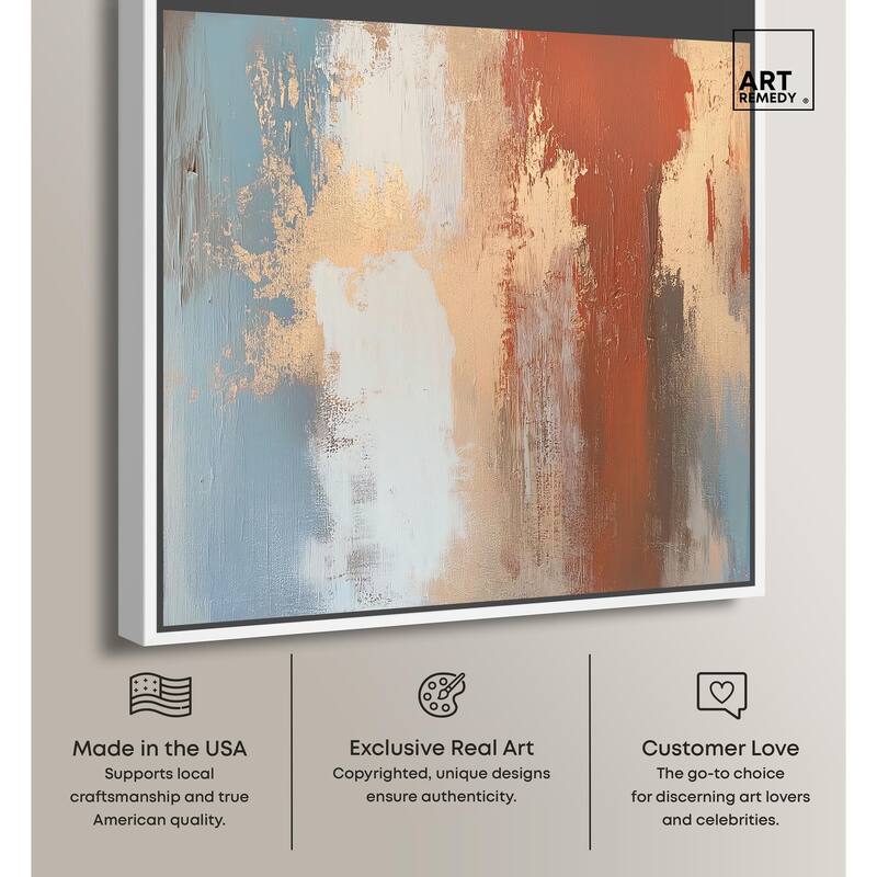 Coastal Rust I Canvas by Art Remedy
