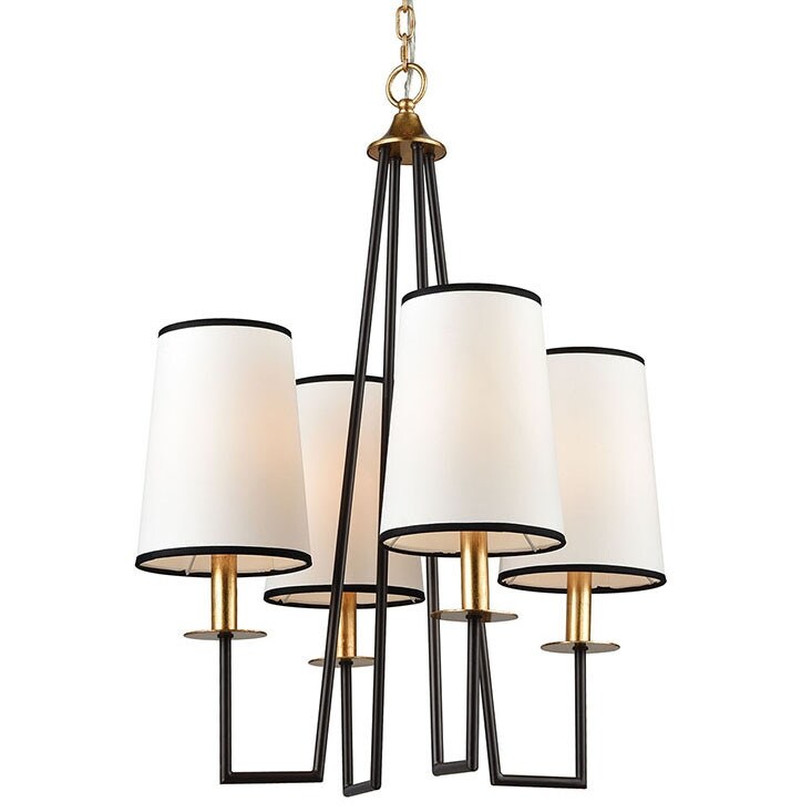 Elk Home 1141-060  On Strand 4 Light 22" Wide Chandelier - Chandeliers For Bedrooms by Overstock.com