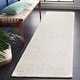 preview thumbnail 95 of 191, SAFAVIEH Handmade Abstract Lottie Modern Wool Rug 2'3" x 10' Runner - Ivory/Light Grey