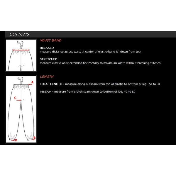 Shop Champion Black Mens Size Large L Elastic Waistband Pants