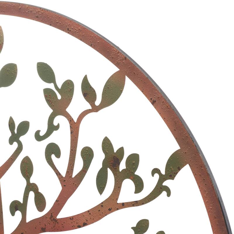SAFAVIEH Outdoor Alfrid 32" Tree Of Life Wall Art