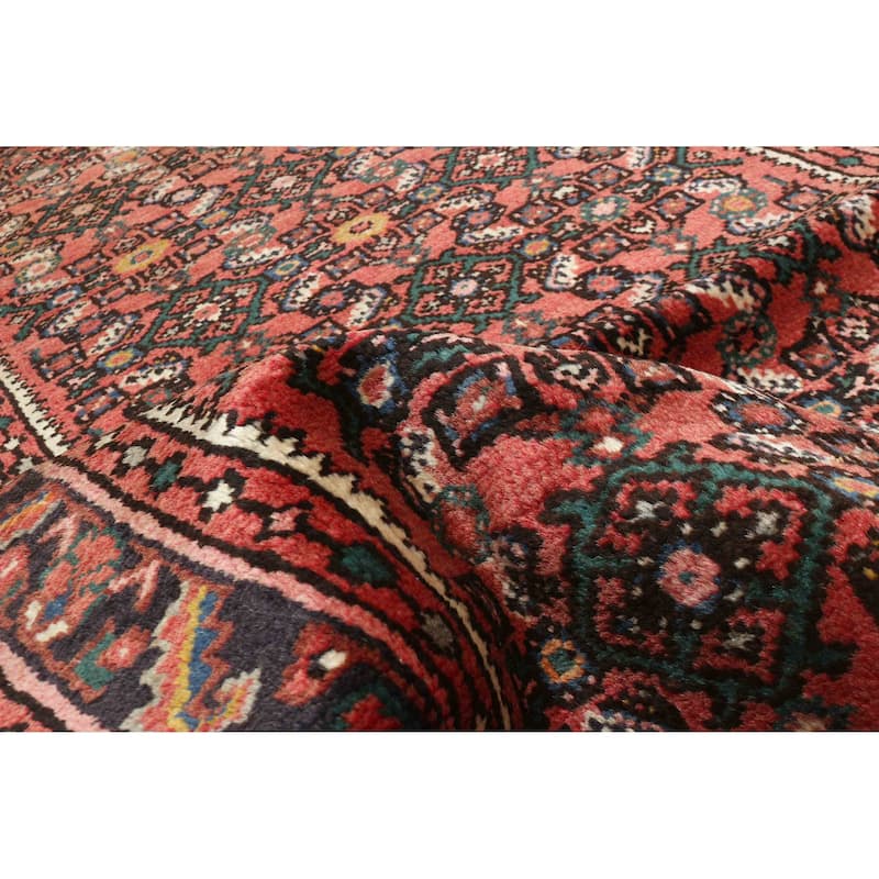 ECARPETGALLERY Hand-knotted Andelz Red Wool Rug - 2'10 x 12'0