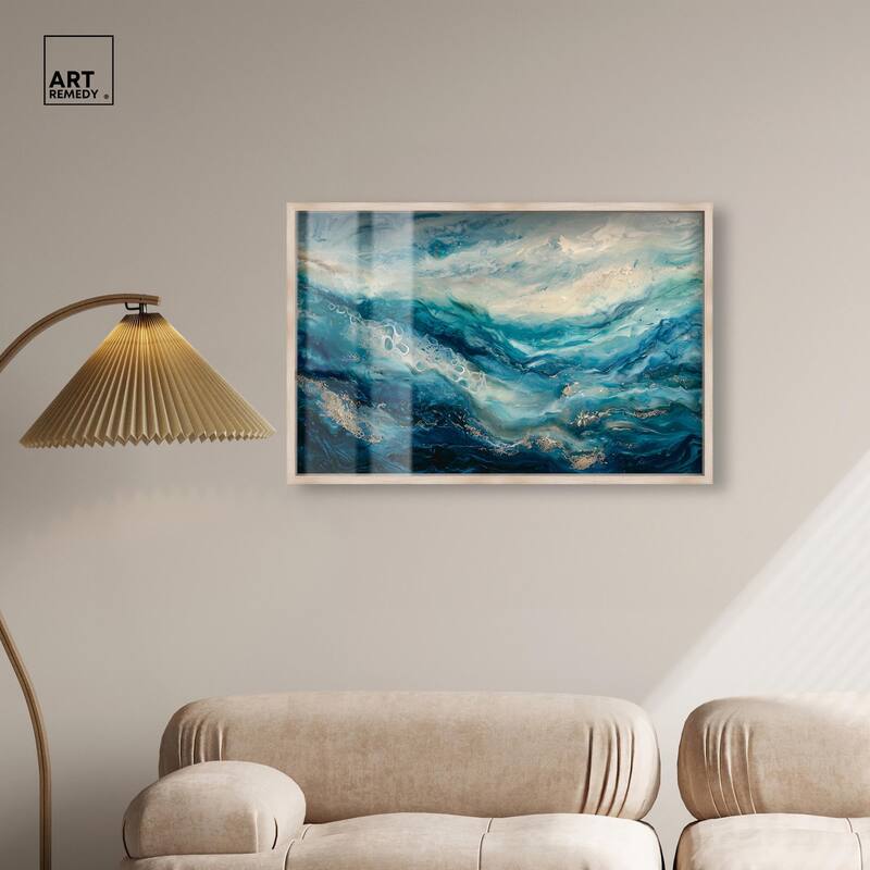Jeweled Waters Shadowbox by Art Remedy