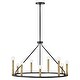 preview thumbnail 3 of 1, Lark 83158 Lazlo 9 Light 30" Wide Chandelier