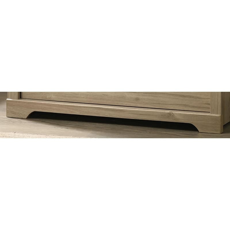 Elara 32"W 4-Drawer Chest with Black Handles