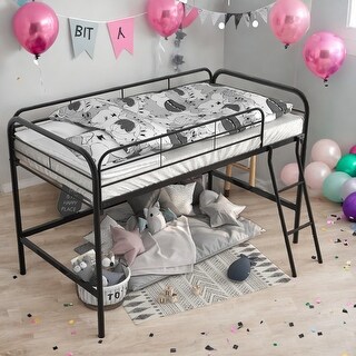 Twin Size Modern Loft Bed,Sturdy And Durable,Multiple Uses for Home