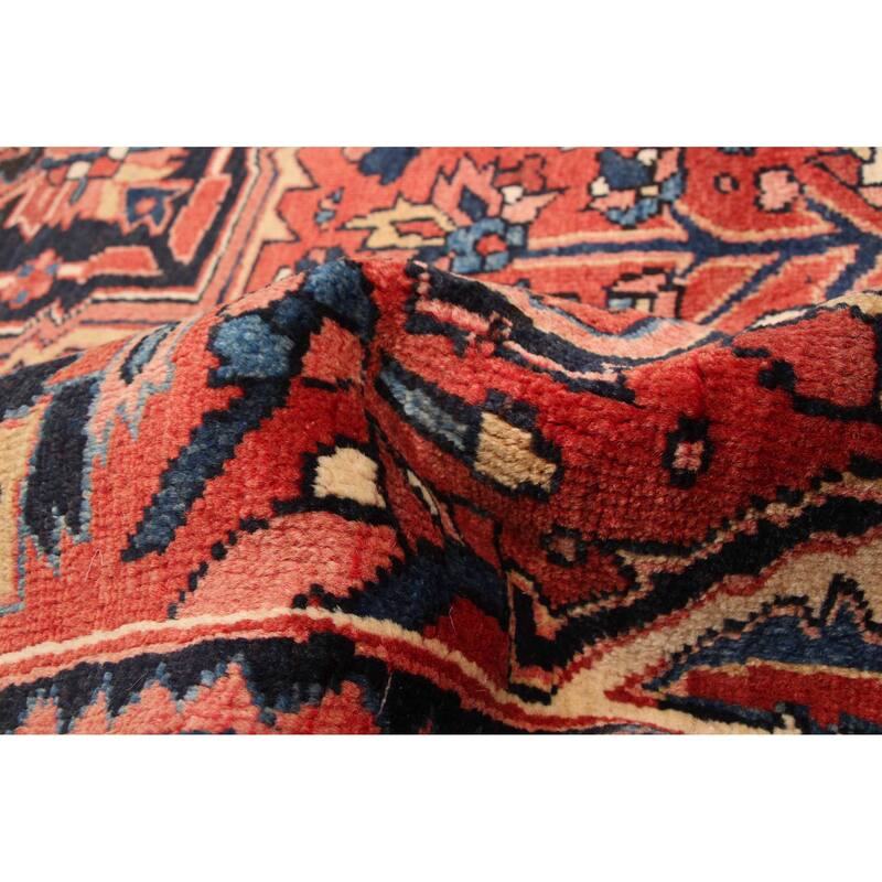 ECARPETGALLERY Hand-knotted Sarabi Red Wool Rug - 10'0 x 13'1