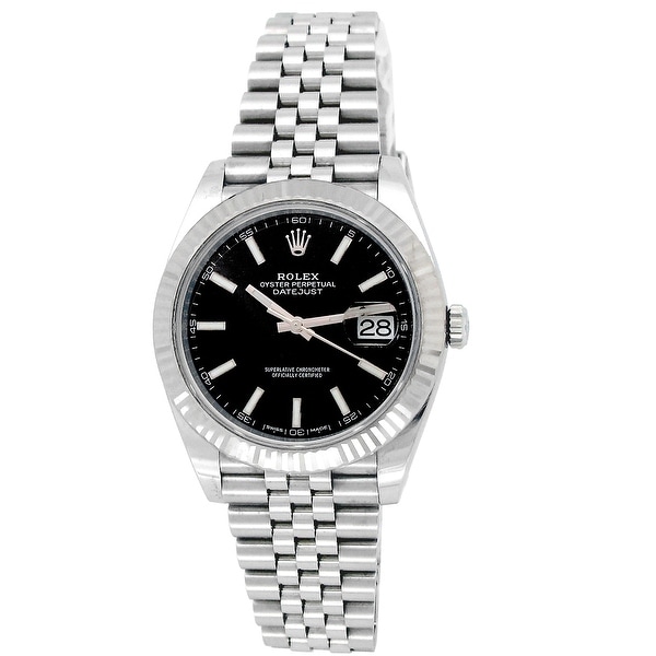 rolex datejust 41mm pre owned