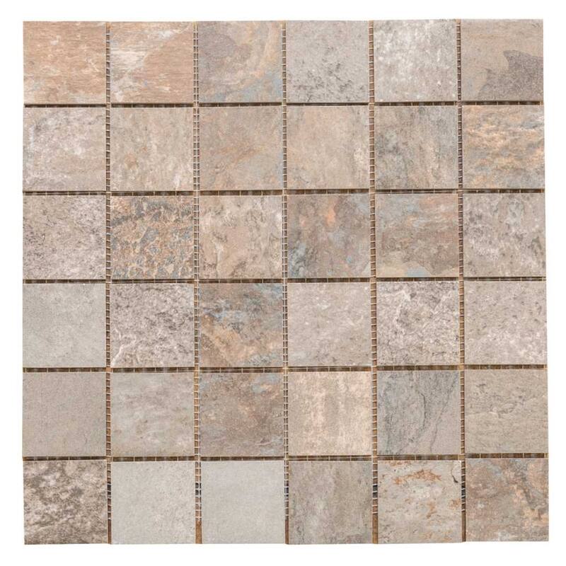 The Tile Life Wells Stone 2x2 Porcelain Floor, Wall & Backsplash Tile