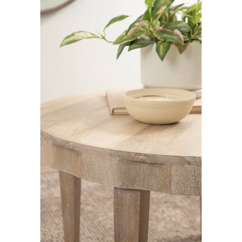 Kate and Laurel Fairhaven Wood Coffee Table - 28x28x18
