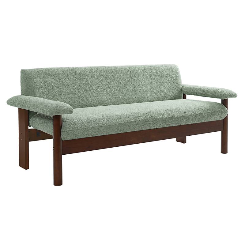 Modern Loveseat Sofa 2 Seater Couch 72.8" Loveseat Couch with Armrest Pillows for Living Room or Small Space