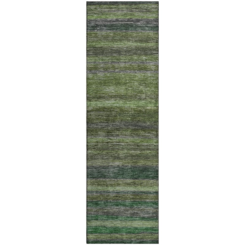 Premium Washable Super Soft Ombre Stripes Mayfield Rug