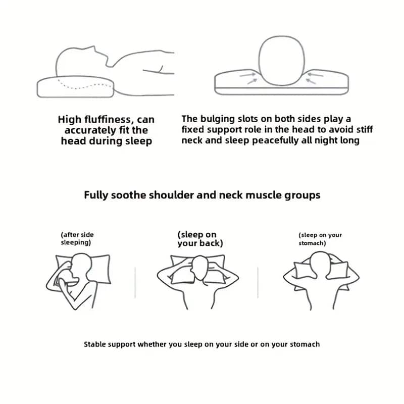Bed Pillow, 2/4 PC Hotel Collection Super Soft Down Alternative Sleeping Pillows for Side Sleeper - Gray