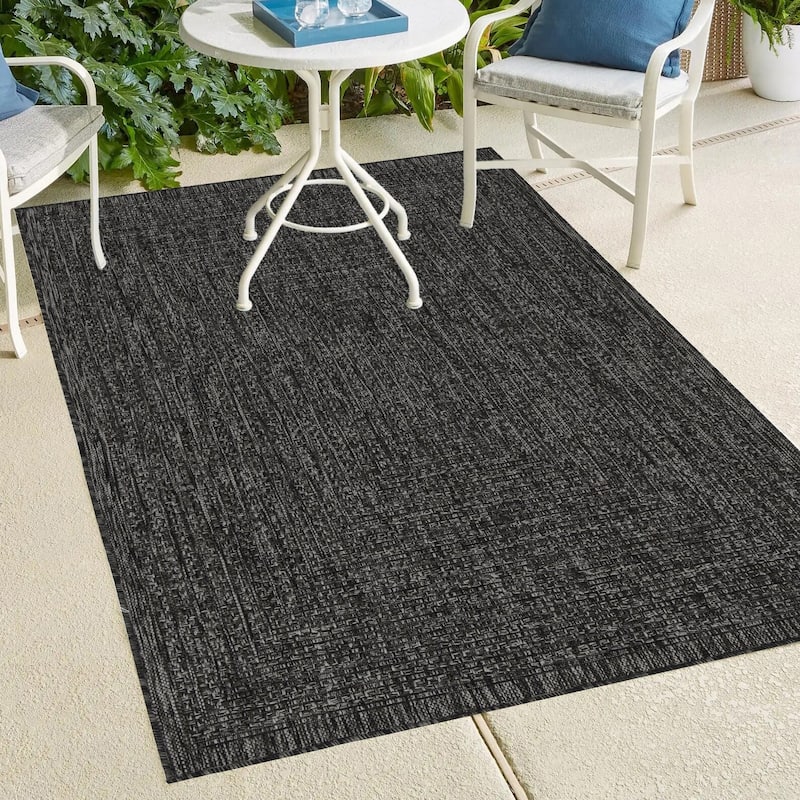 Machine Washable, Weather and UV Resistant Viola Design 4 color Option-Natural & Black & Red & Ivory