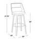 preview thumbnail 2 of 28, Carson Carrington Alingsas 30" Fixed-Height Bar Stool with Bent Wood Legs & Round Footrest (Set of 2)