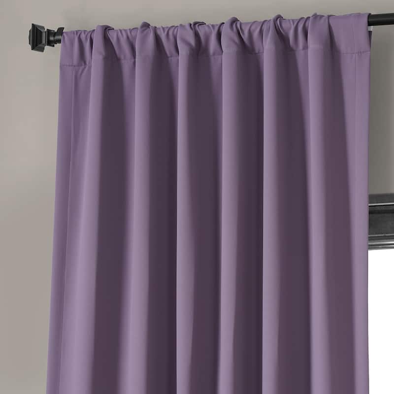 Exclusive Fabrics Performance Woven Blackout Curtain Pair (2 Panels)