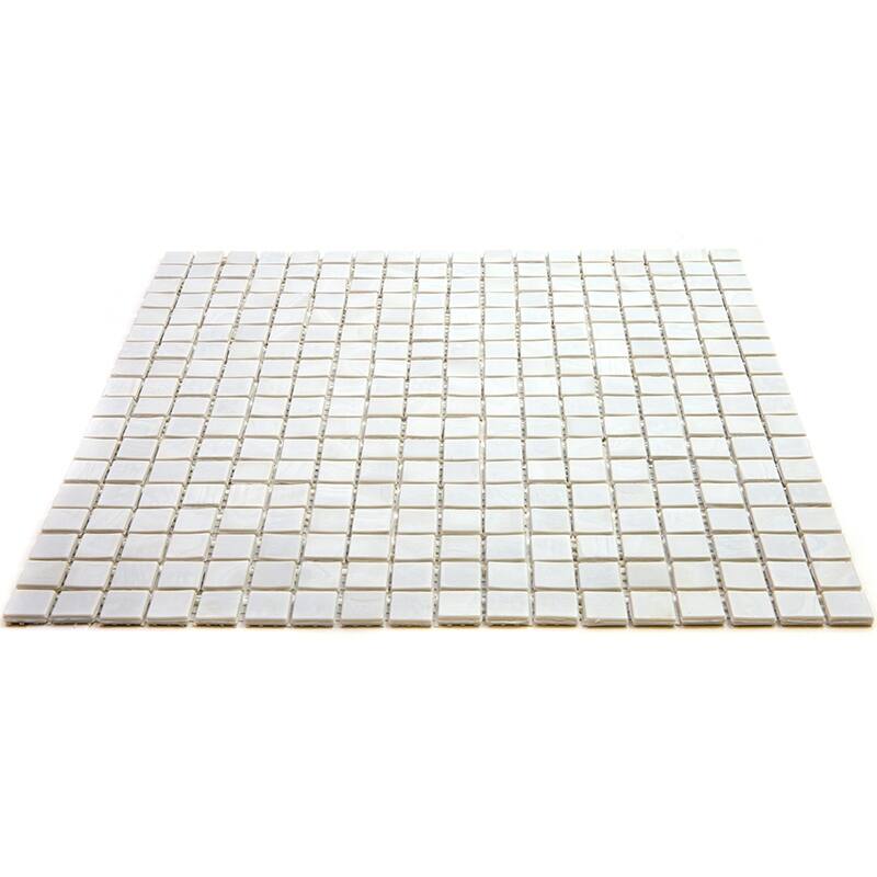 Apollo tile 12" x 12" Skosh Glossy Dolphine Gray Glass Tile (18.69 sq ft/case) - 20 Pack