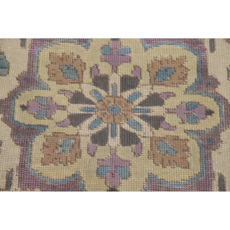 Traditional Floral Tabriz Persian Rug Traditional Handmade Wool Carpet - 9'7"x 12'8"