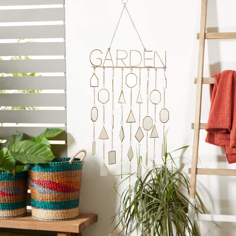 Metal Indoor Outdoor Geometric Windchime