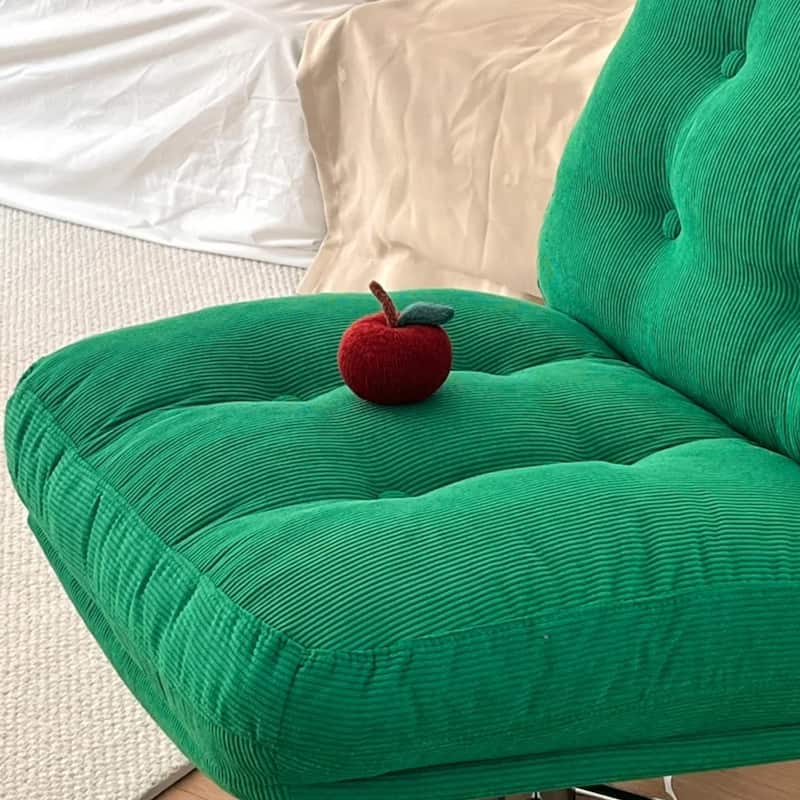 Retro Corduroy Swivel Lounge Chair