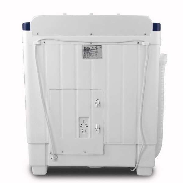 ZOKOP XPB50-RS5 16Lbs Semi-automatic Twin Tube Washing Machine