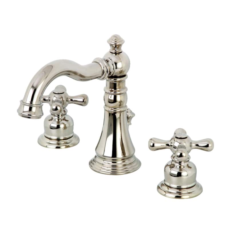 American Classic 8 in. Widespread Bathroom Faucet - Polished Nickel