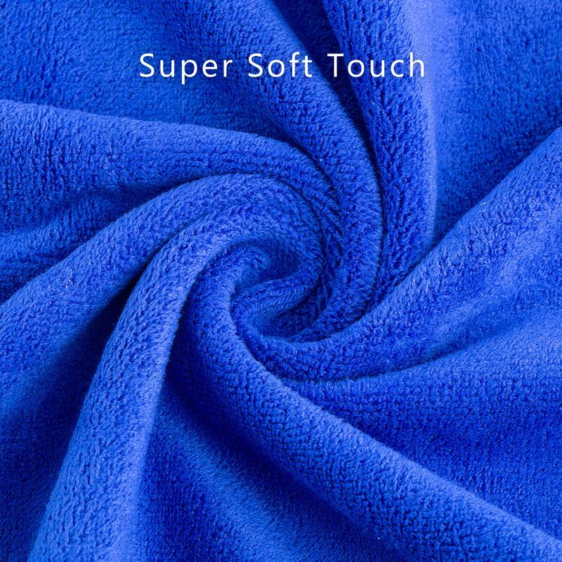 6-Piece Towel Set（2 bath towels + 2 hand towels+ 2 washcloths）