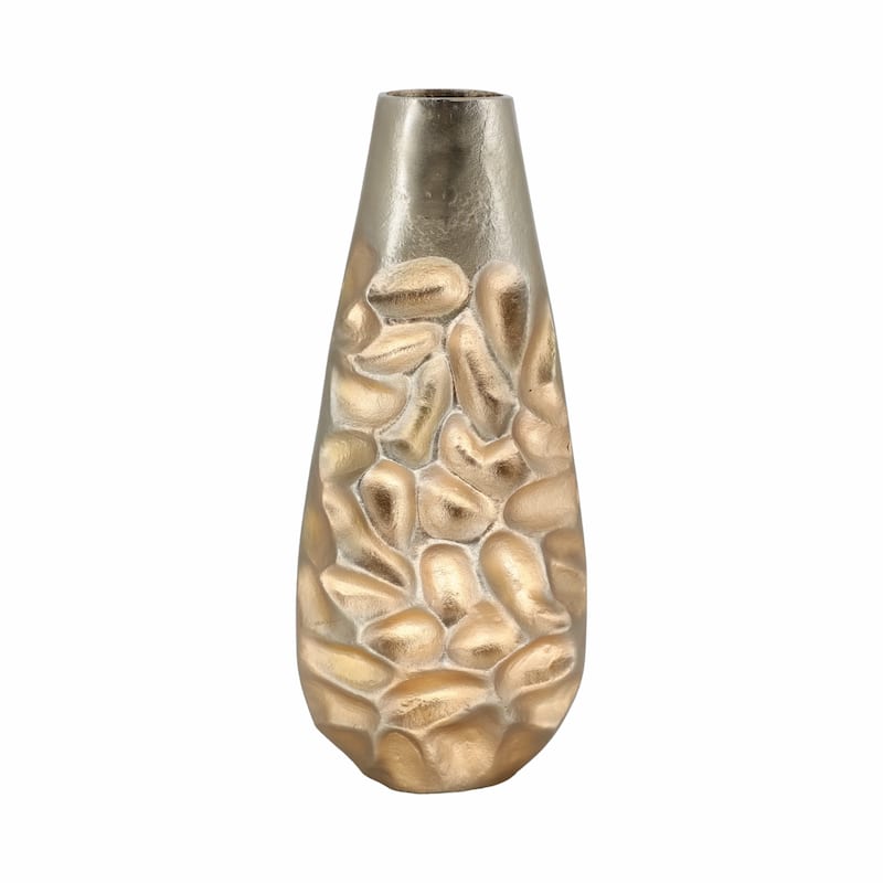 Metal Cartwright Hammered Textured Vase - Bronze, 19 in.