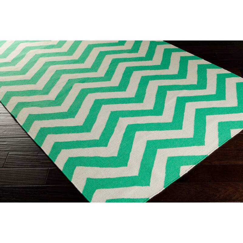 Mesquite Flatweave Chevron Area Rug