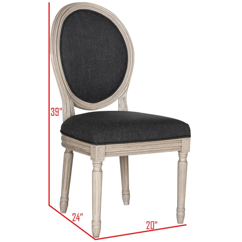 SAFAVIEH Rona Parisian Oval Dining Chair (Set of 2) - 20Wx20Dx39H