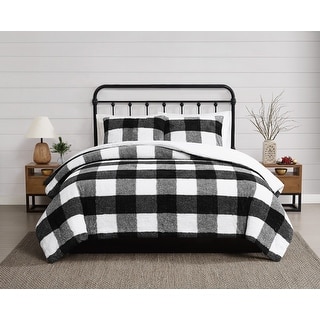Cannon Cozy Buffalo Check Comforter Set