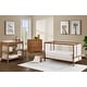 preview thumbnail 6 of 18, Suite Bebe Pixie Finn 3-in-1 Convertible Crib Washed Natural White