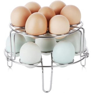 Egg Steamer Rack for Instant Pot Stackable Trivet 5/6/8 Qt On