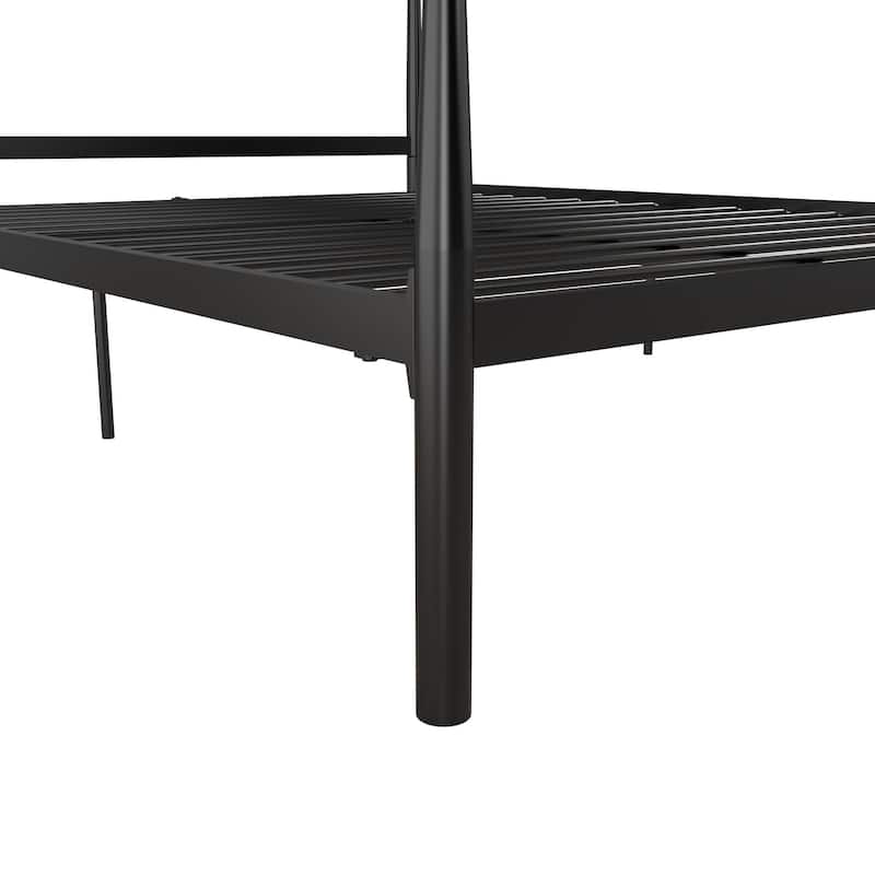 Avenue Greene Liane Industrial Minimalist Metal Platform Bed