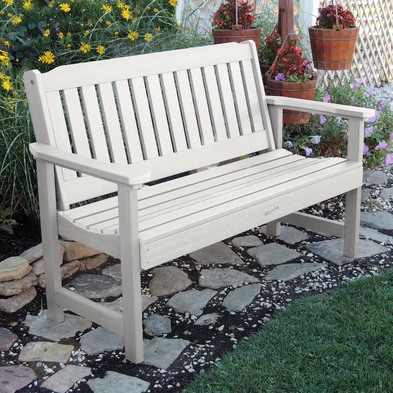 HIGHWOOD Lehigh 5-foot Eco-friendly Synthetic Wood Garden Bench