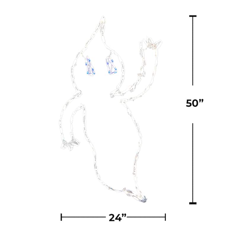 Halloween LED Spooky Ghost 51 inches