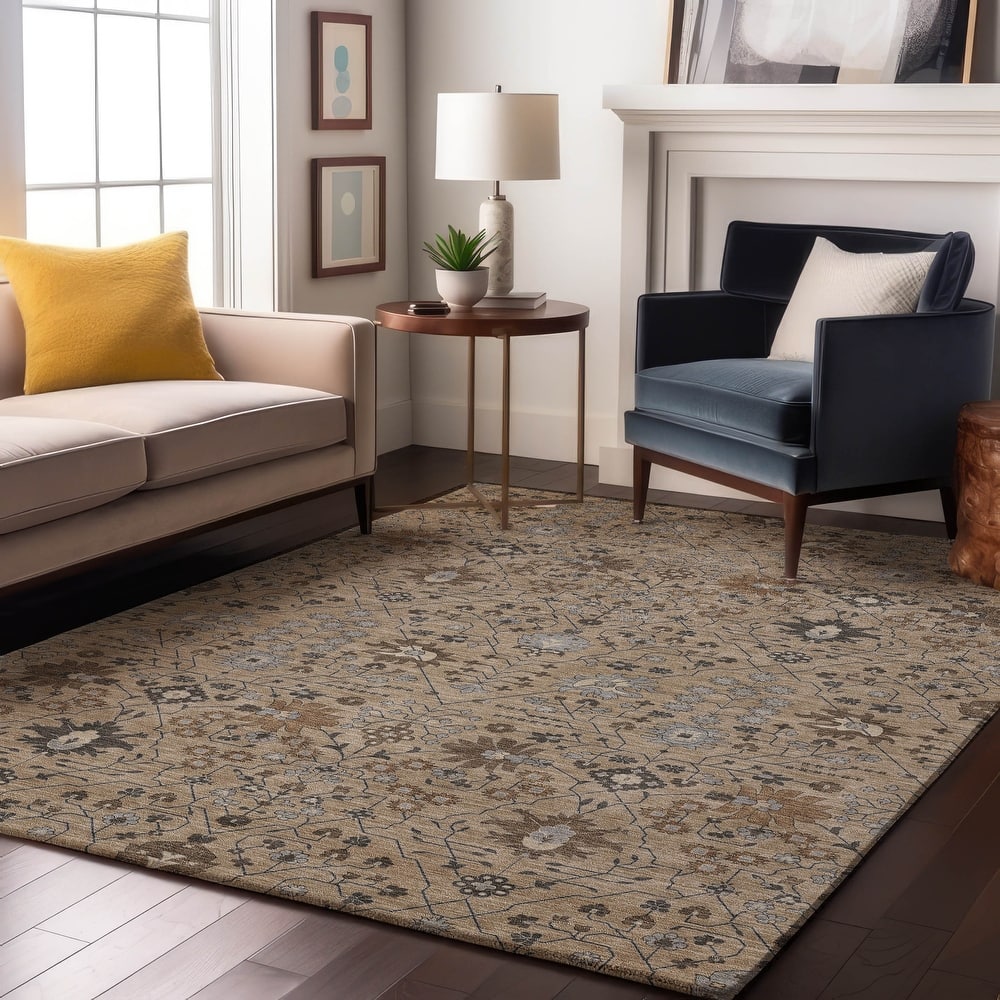 Premium Washable Super Soft Traditional Oushak Mayfield Rug