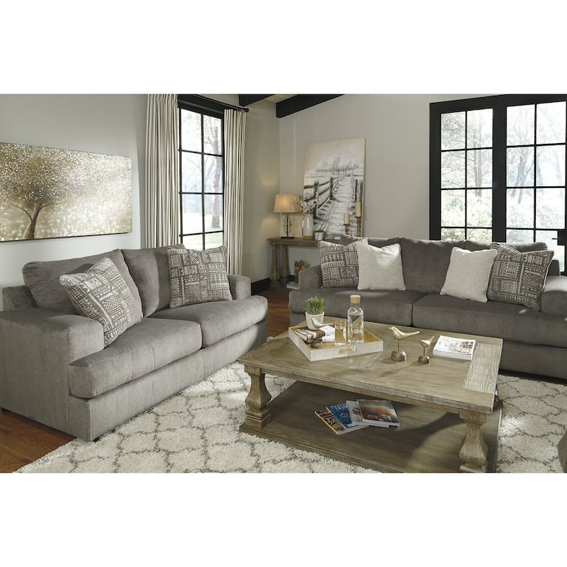 Signature Design by Ashley Soletren Gray 4-Piece Upholstery Package - 96" W x 40" D x 39" H