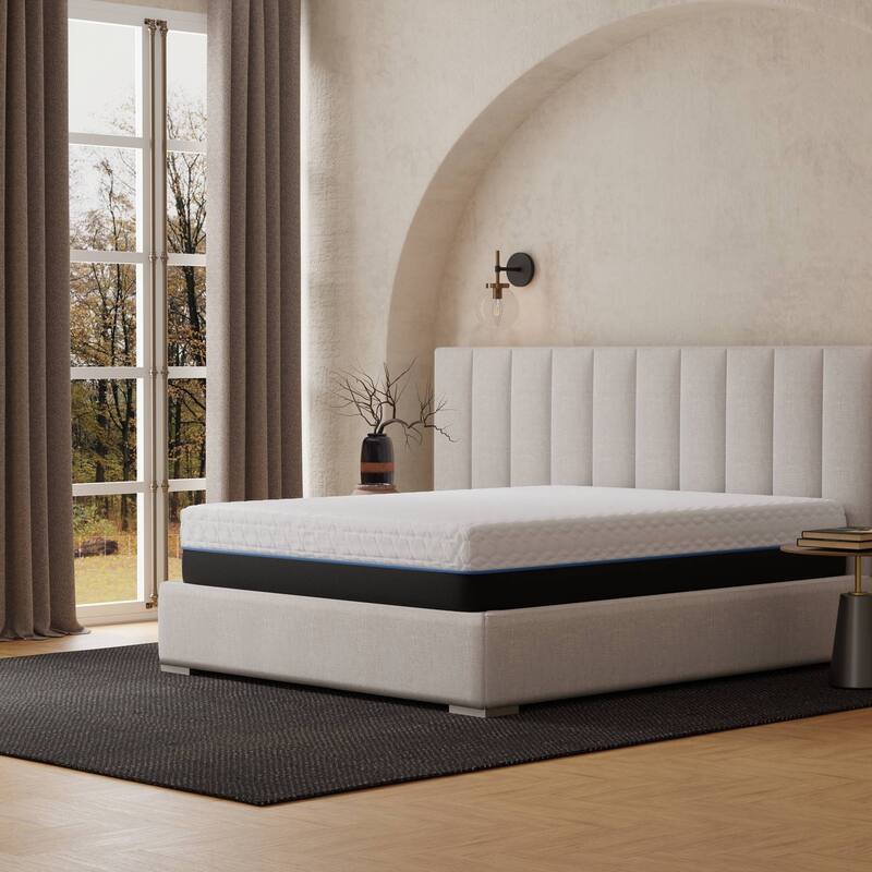 Copper Infused 12 Inch Soft Memory Foam Mattress
