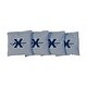 preview thumbnail 1 of 1, Xavier University Musketeers Grey Cornhole Bags All-Weather Resin Filled
