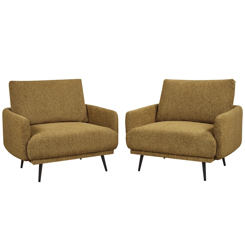 Karaka 37.5"W Oversized Armchair Leisure Sofa Accent Chair (Set of 2)