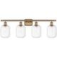 Option Brushed Brass / Clear