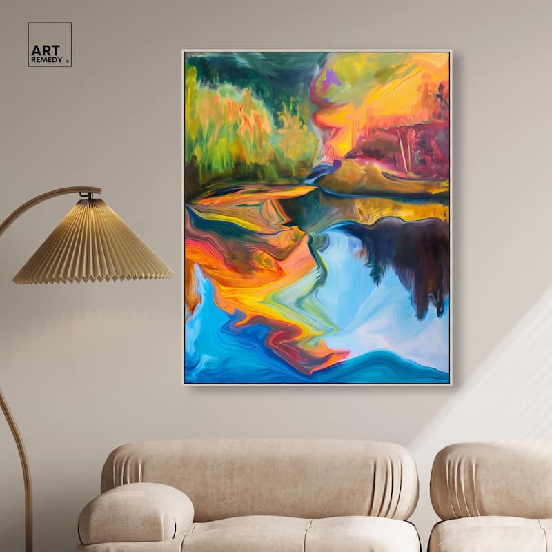 Aurora's Embrace Canvas by Art Remedy
