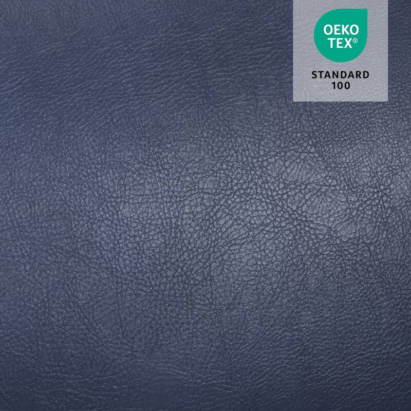 MCombo Medium Dual Motor Power Lift Recliner Chair Infinite Position, Massage and Heat, Extended Footrest, Faux Leather 7890