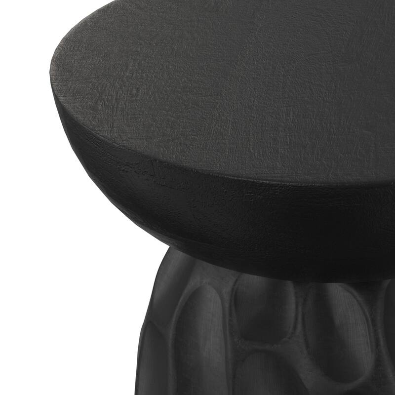 WYNDENHALL Willis 13" Wide Solid Wood Contemporary Accent Table & Fully Assembled - 12.6" D x 12.6" W x 17.7" H