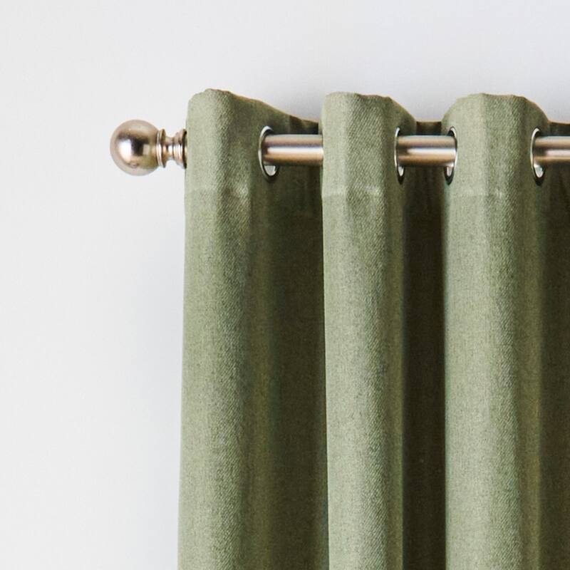 Tommy Hilfiger Kingston Grommet Curtain Panel Pair