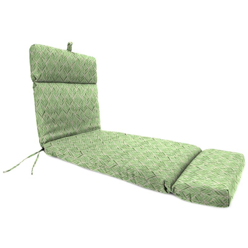 72" x 22" Outdoor Chaise Lounge Cushion with Ties and Loop - 72'' L x 22'' W x 3.5'' H - Rubin Everest